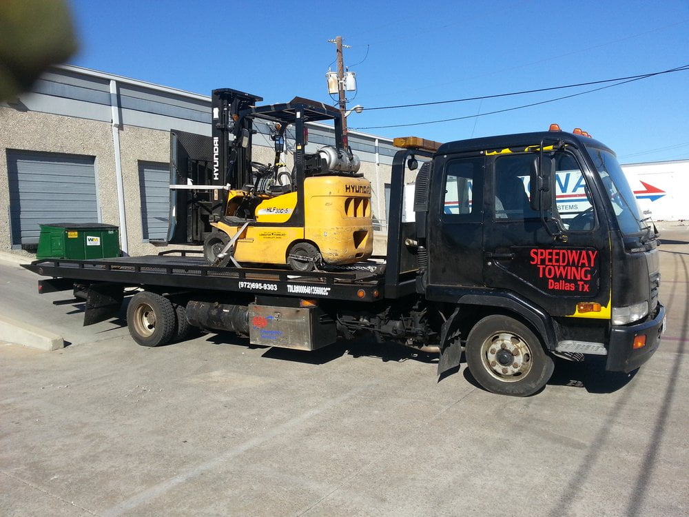towing service in Dallas County, Texas Fork Lift